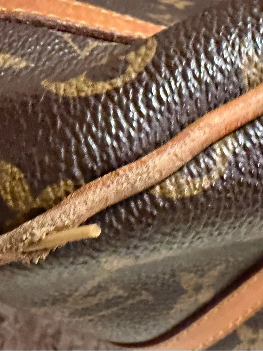 Authentic Louis Vuitton Classic Brown Monogram Stresa Women's Shoulder Bag AS IS - Picture 14 of 15